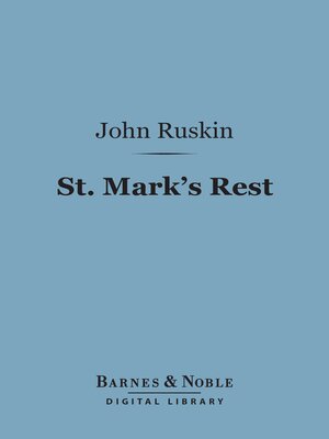 cover image of St. Mark's Rest (Barnes & Noble Digital Library)